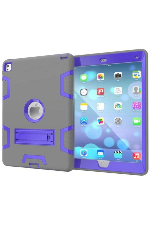 Anti Finger Rubber Shockproof Heavy Duty Tough Cover Smart Case For Apple iPad Mini Multi Color - Image 4
