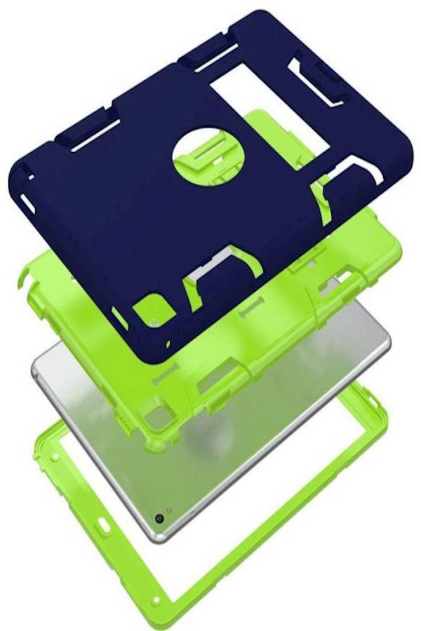Rubber Shockproof Heavy Duty Tough Cover Smart Case For Apple iPad Air 2 Air 6 - Image 4