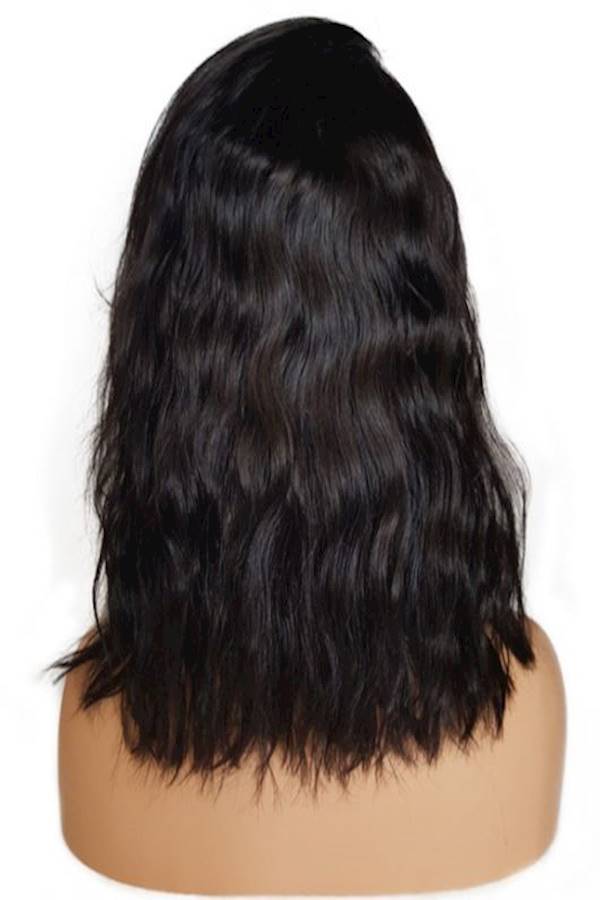 Generic Curly Short Hair Wig Black  - Image 4