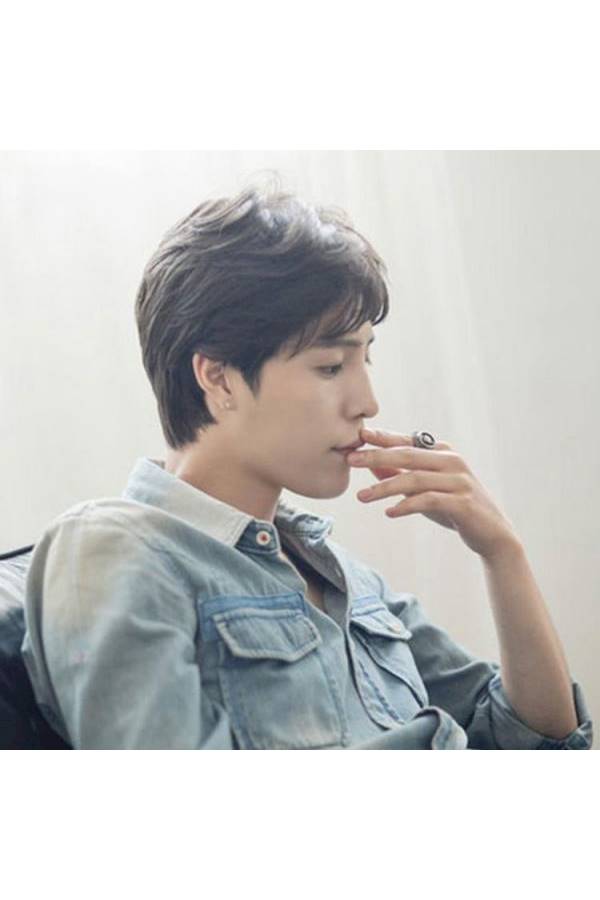 Real Hair Wig Black - Image 3