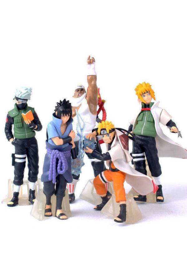 Generic - 5-Piece Naruto Action Figure Classic Children Kids Model Toy Set - Image 1