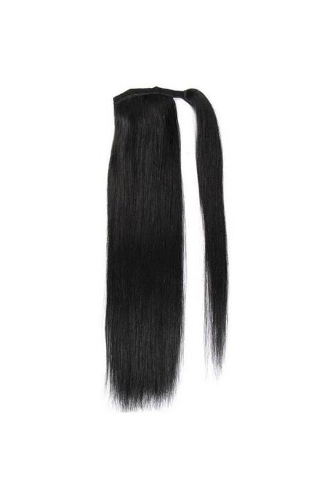 Ponytail Hair Wig Black 18inch