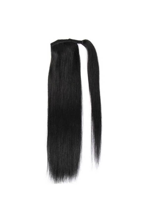 Ponytail Hair Wig Black 18inch