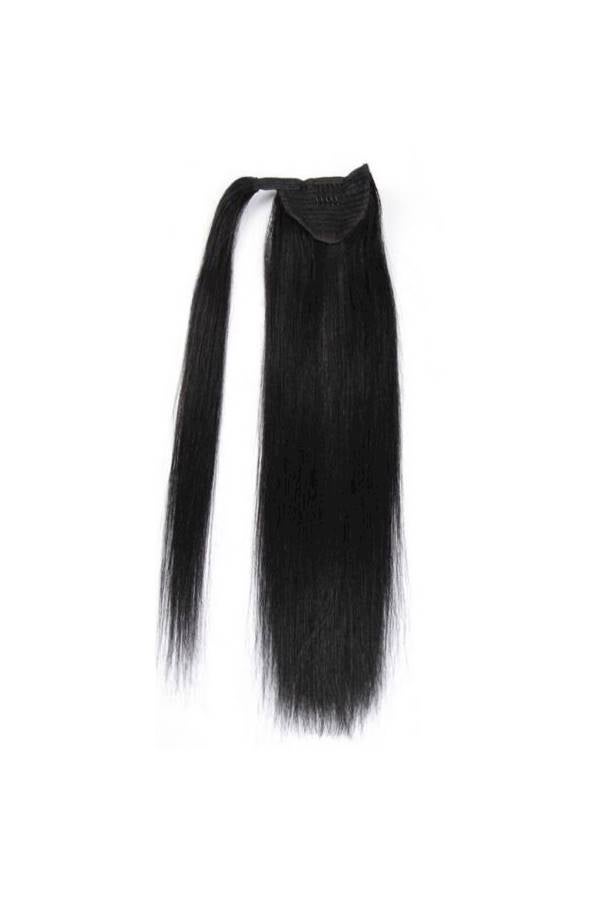 Ponytail Hair Wig Black 18inch