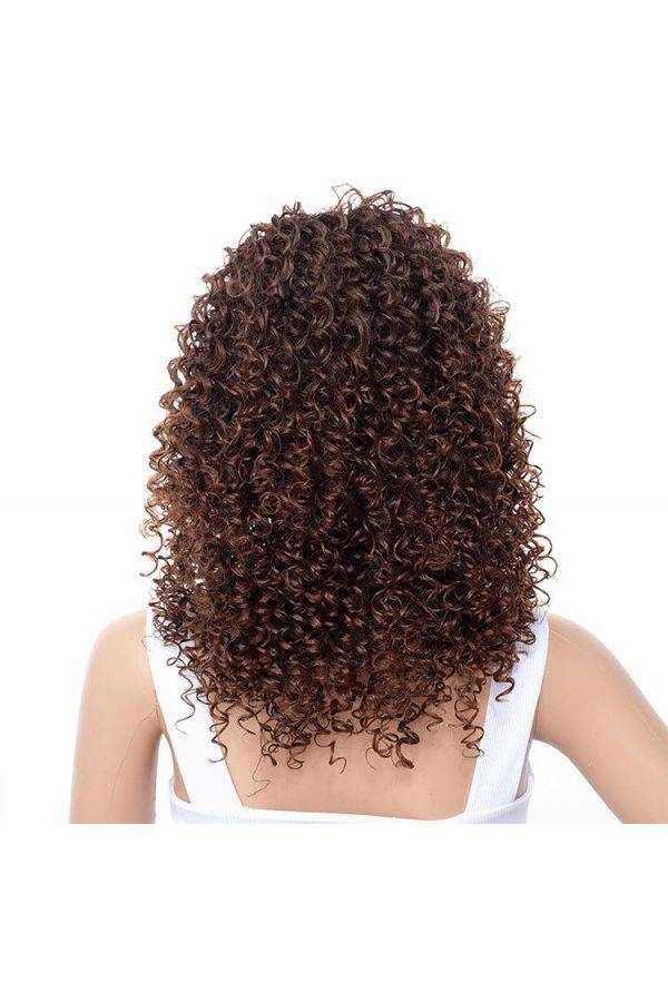 Curly Wig Brown - Image 5