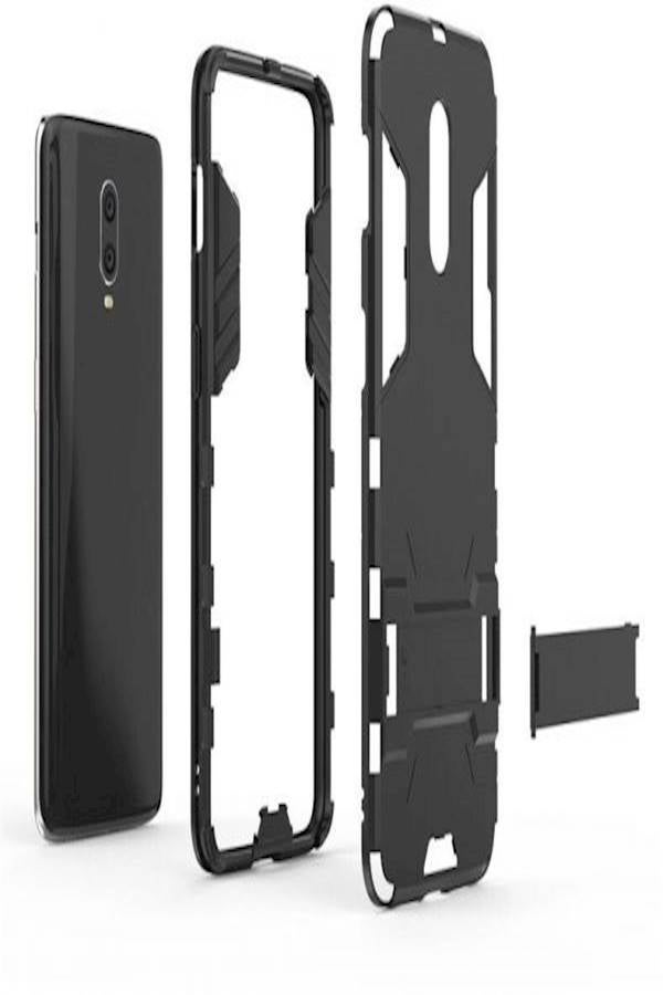 Protective Case Cover For OnePlus 6T Red/Black - Image 3