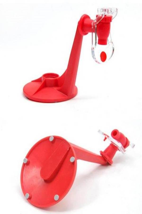 Generic Soda Beverage Dispenser Machine Red 23.5x11cm  - Image 2