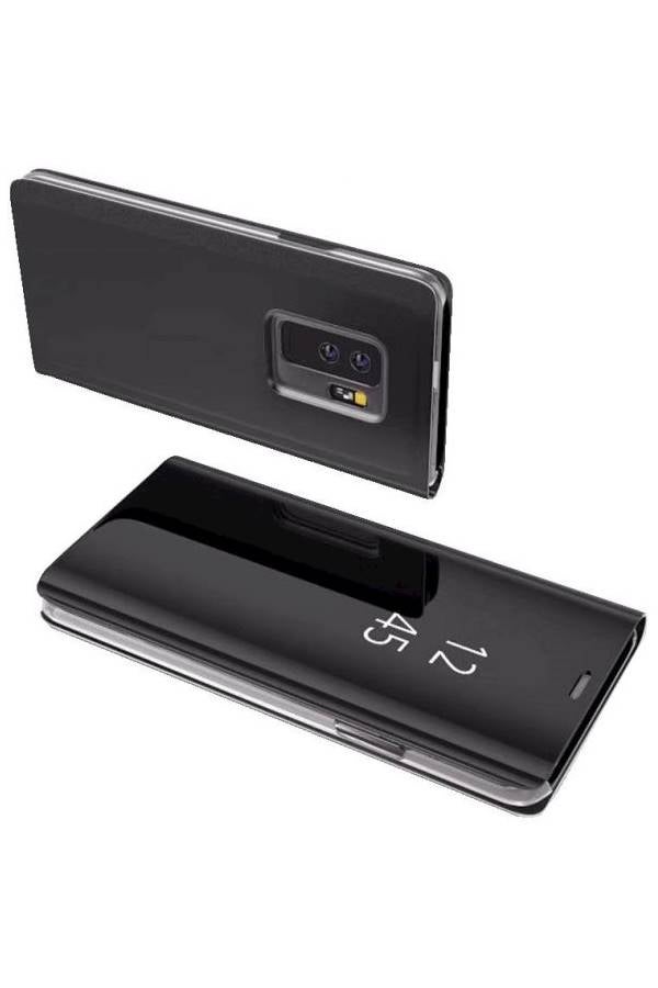 Clear View Flip Case Cover For Samsung Galaxy S9 Plus Black - Image 3