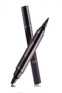 Miss Rose Magic Eyeliner & Seal Winged Eyeliner Stencil Stamp Black  - Image 1