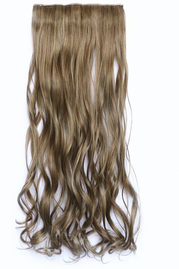 Generic Fashion Curly Hair Wig Brown 