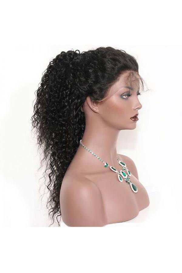 Generic Curly Hair Wig Black - Image 4