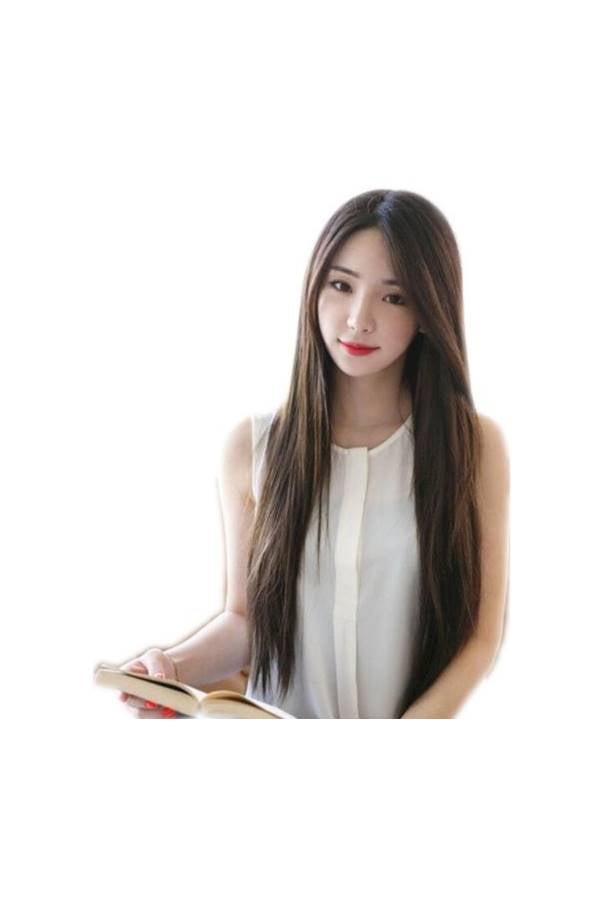 Long Straight Hair Wig Black