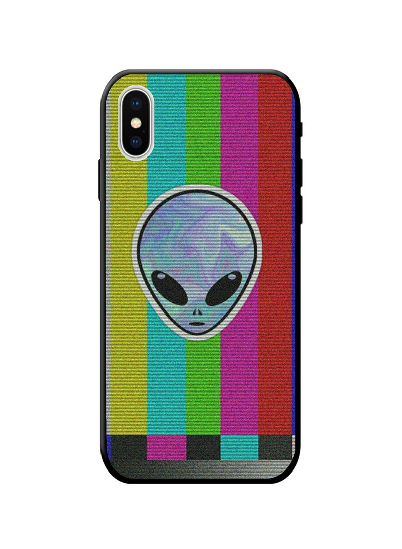 إس واي إن غطاء حماية واقٍ لهاتف أبل آيفون XS أصفر / أزرق / أخضر