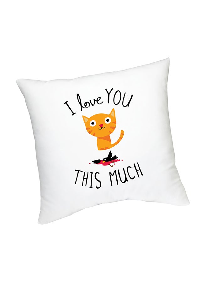 FMSTYLES I Love You This Much Cushion 