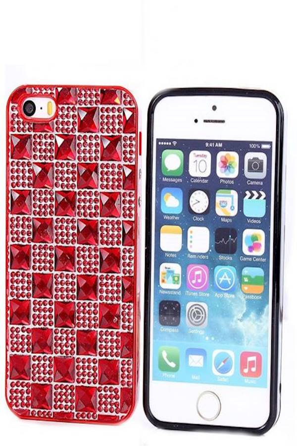 Generic - Protective Case Cover For Apple iPhone 5/5s Red - Image 1