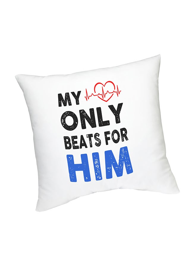 FMSTYLES My Heart Only Beats For Him Cushion 
