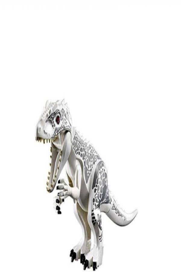 لعبة مكعبات لنموذج الديناصور إندومانس ريكس وشخصيات الأكشن من فيلم "JURASSIC WORLD" أكبر من3 سنوات - Image 2