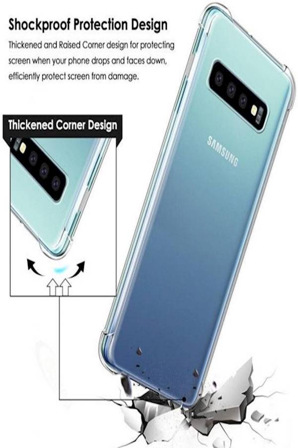 تراندز غطاء حماية واقٍ لهاتف سامسونج S10 شفاف - Image 5