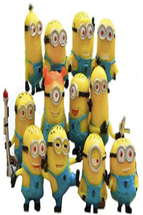 12-Piece Minions Garage Figure Kit