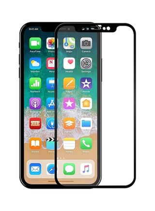لاصقة حماية الشاشة خماسية الأبعاد من الزجاج المقوى لهاتف أبل آيفون XR أسود - v1554987378/N22157381A_1