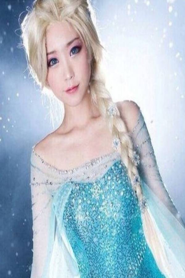 شعر مستعار لشخصية إلسا من عايشة بيج - Image 5