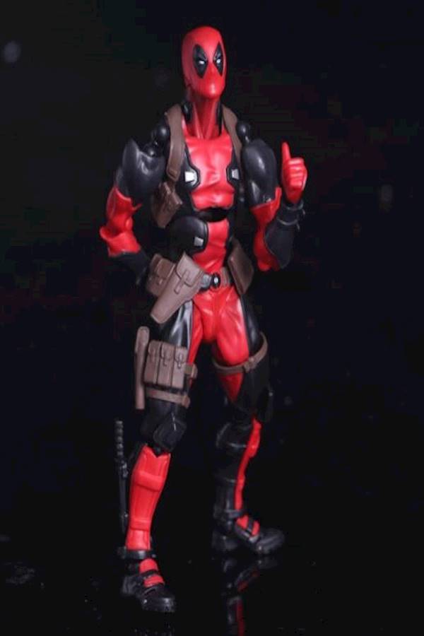 Series No.001 Deadpool Movable Face Model Toys - Image 4