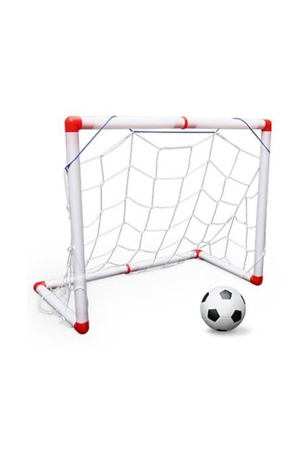 Plastic Soccer Goal Post With Pump Set - Image 1