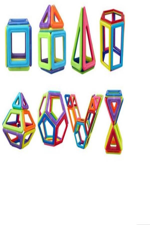Generic - 77-Piece Magnetic Building Blocks Toys Educational Magnetic Tiles Set For Kids 3+ Years 77 - Image 1