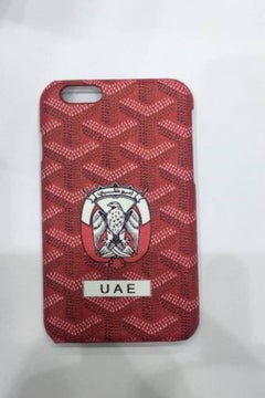 Generic E- Goyard Pattern Case Cover For Apple iPhone 7/8 Red UAE