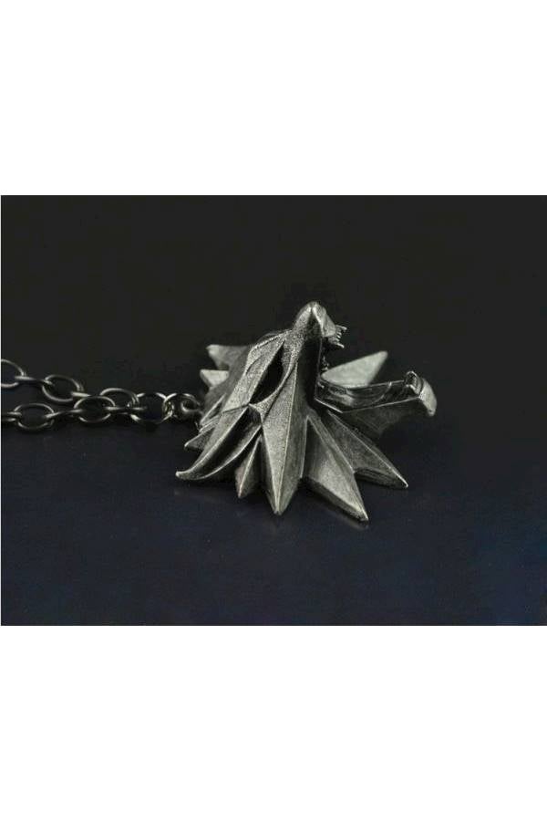 null - The Witcher 3 Wizard Edition Head Of Wolf Pendant - Image 1