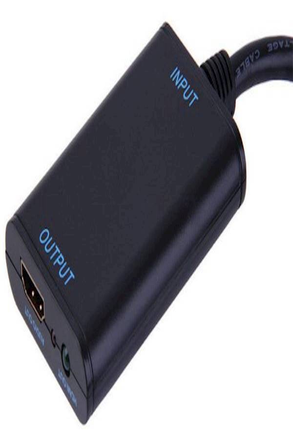 Generic - HDMI To VGA Converter With Audio Cable For Raspberry Pi 2 Black - Image 1