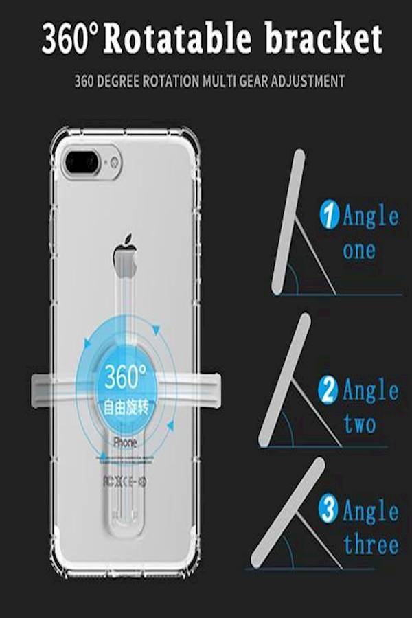 Protective Case Cover For Apple iPhone 7 Plus Clear - Image 3
