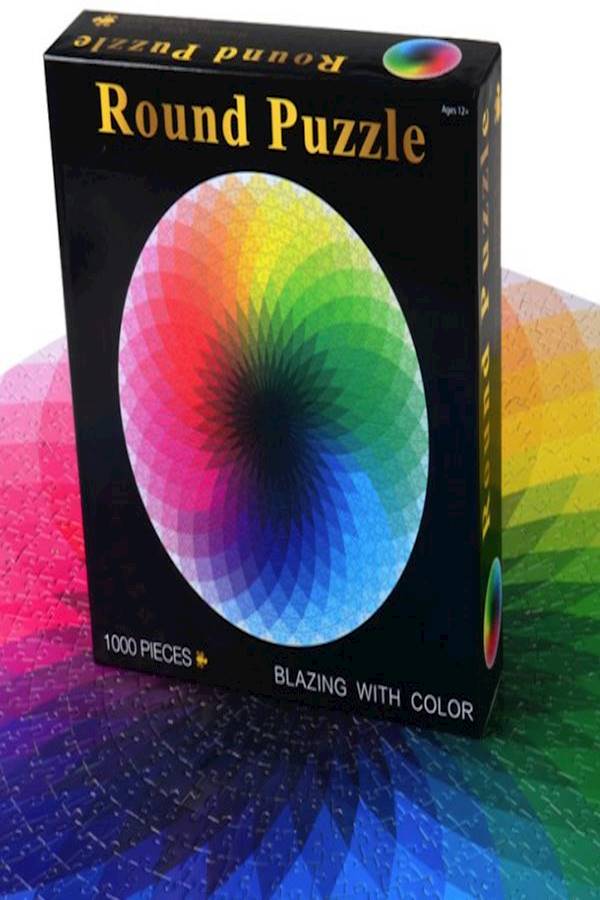 1000-Piece Round Jigsaw Puzzle - Image 3