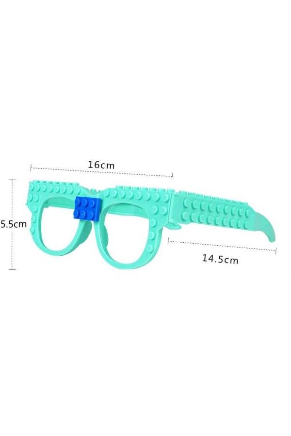 DIY Block Glasses Figure Kids Toy 4+ Years - Image 3
