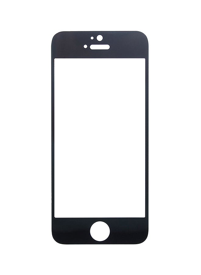 Generic - Tempered Glass Screen Protector For Apple iPhone 5 Black - Image 1
