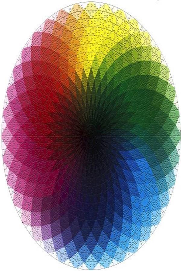 1000-Piece Round Jigsaw Puzzle - Image 1