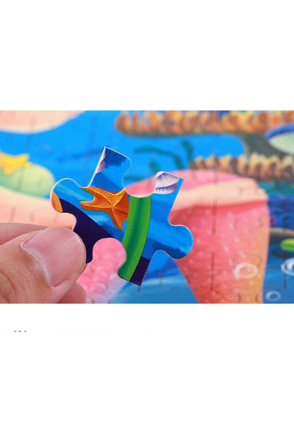 200-Piece Mermaid Jigsaw Puzzle With Metal Storage Box  - Image 3