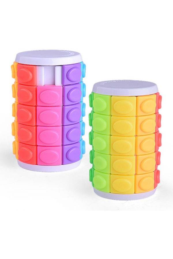 لعبة بازل أسطوانية قابلة للدوران والانزلاق - Image 2