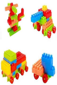 Generic 110-Piece Colorful Learning Educational Construction Engineering Kits 3+ Years 110  - Image 4