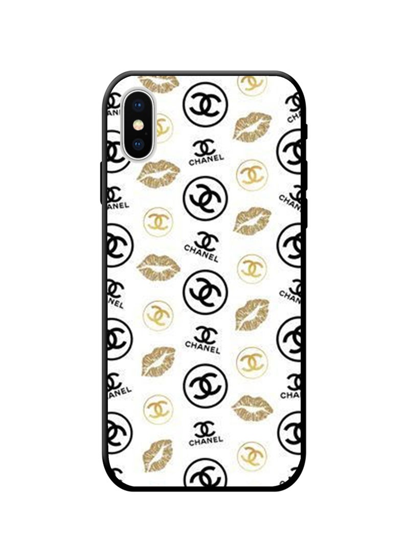 SYN Protective Case Cover For Apple iPhone Xs White/Gold/Black
