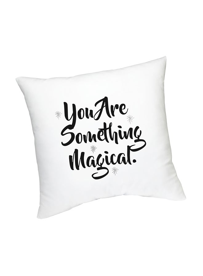 وسادة بتصميم عبارة "You Are Something Magical"