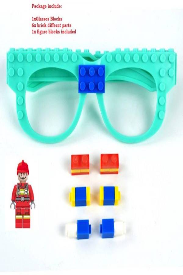 DIY Block Glasses Figure Kids Toy 4+ Years - Image 2