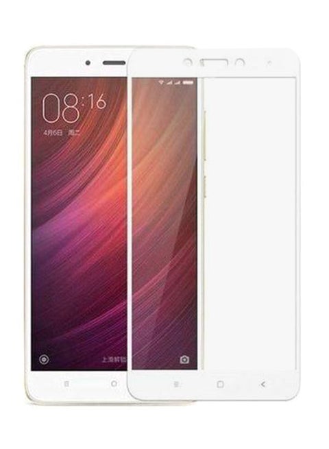 Tempered Glass Screen Protector With White Frame For Infinix Zero 5 X 603