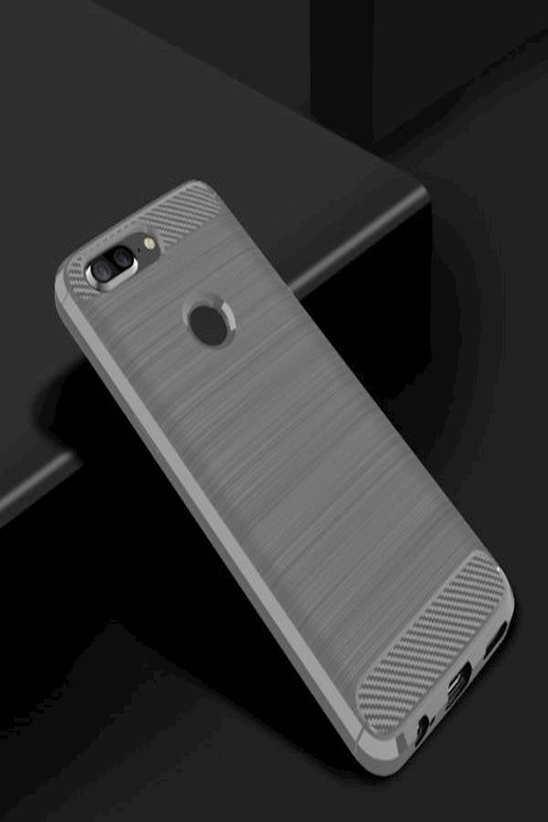 Generic - TPU Case Cover For OnePlus 5T Grey - Image 1