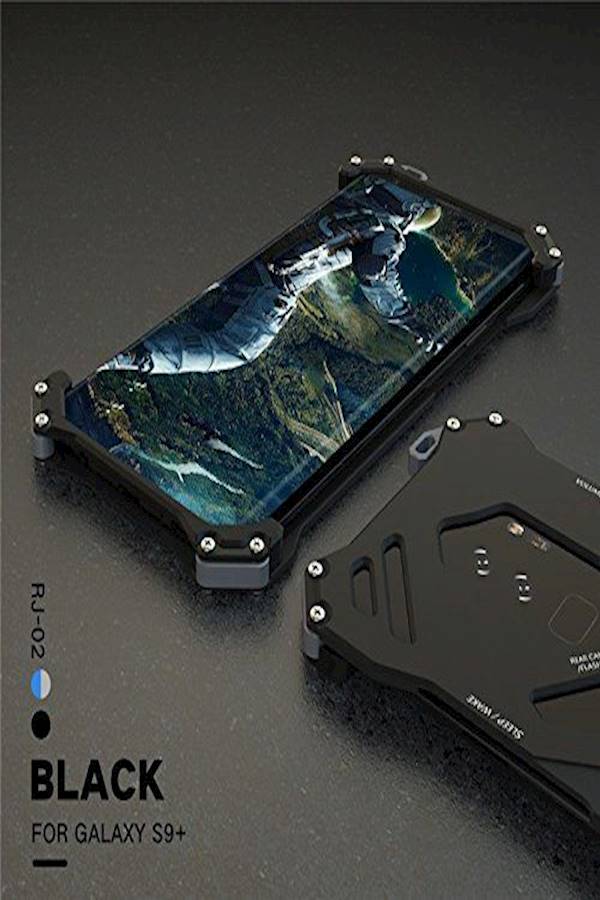 Heavy Duty Armor Hybrid Shockproof Hard Back Case Cover For Samsung S9 Black  - Image 5