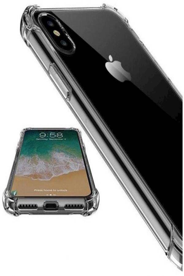 غطاء حماية مضاد للصدمات لموبايل آيفون Xr بشاشة مقاس 6.1 بوصة شفاف - Image 4