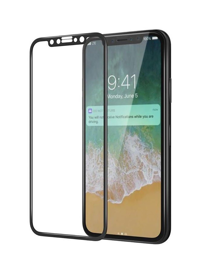 Generic - 5D Tempered Glass Screen Protector For Apple iPhone X Clear - Image 1