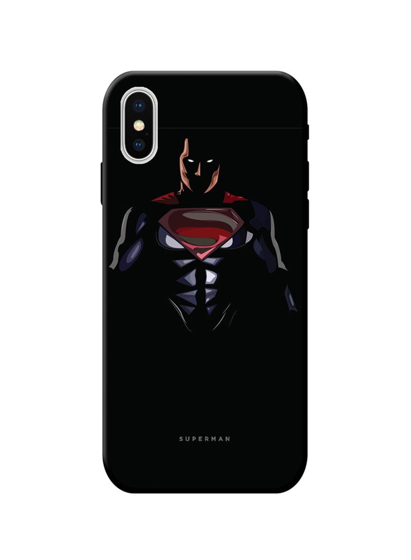SYN Protective Snap Case Cover For Apple iPhone XS Black