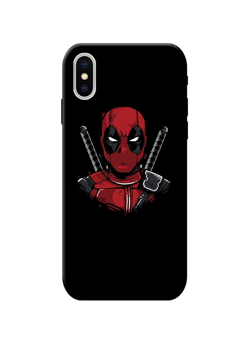 SYN Protective Case Cover For Apple iPhone Xs Red/Black