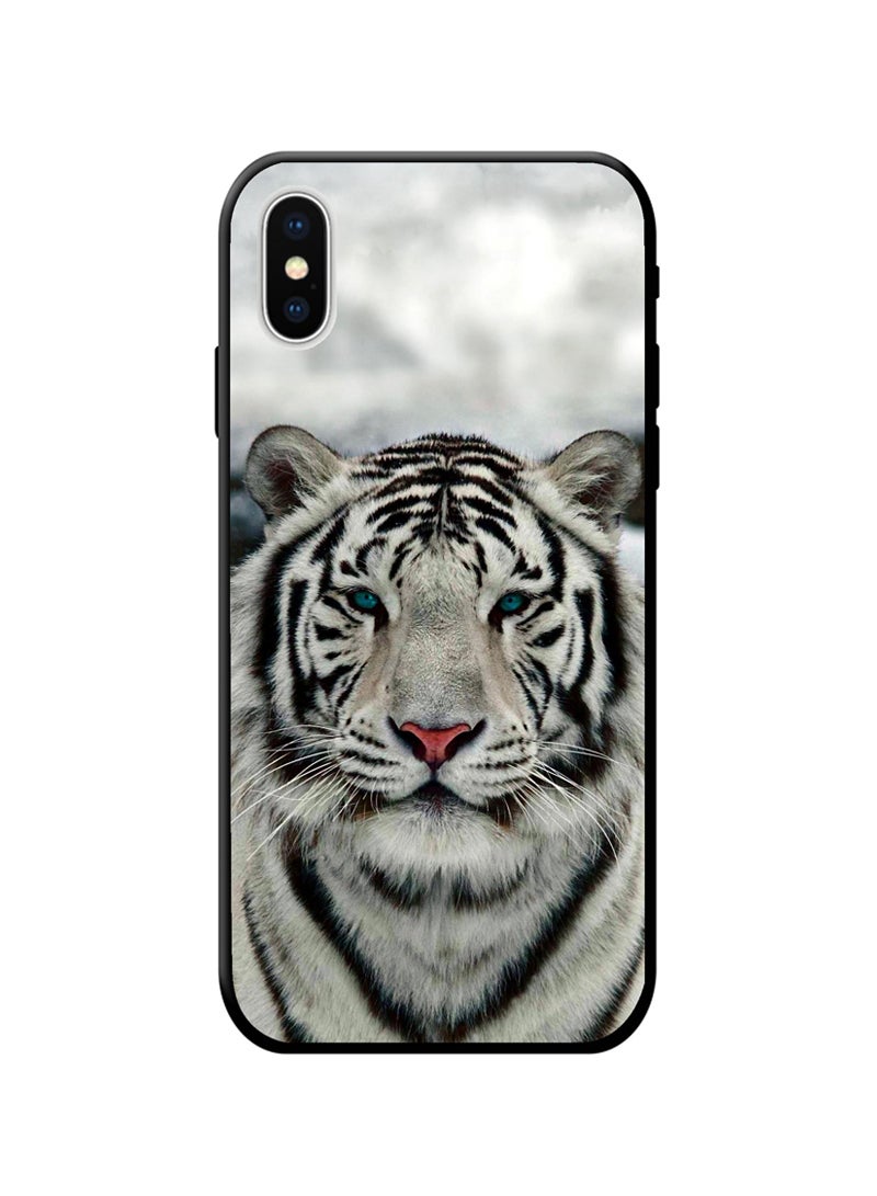 SYN Protective Case Cover For Apple iPhone XS White/Black